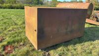 2.3M X 1.2M STEEL TANK - 7
