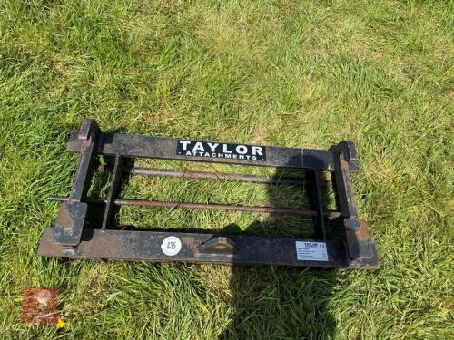 TAYLOR ATTACHMENTS MERLO TO EURO 8