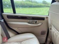 2001 RANGE ROVER 2.5 DH5E 4 X 4 - 67
