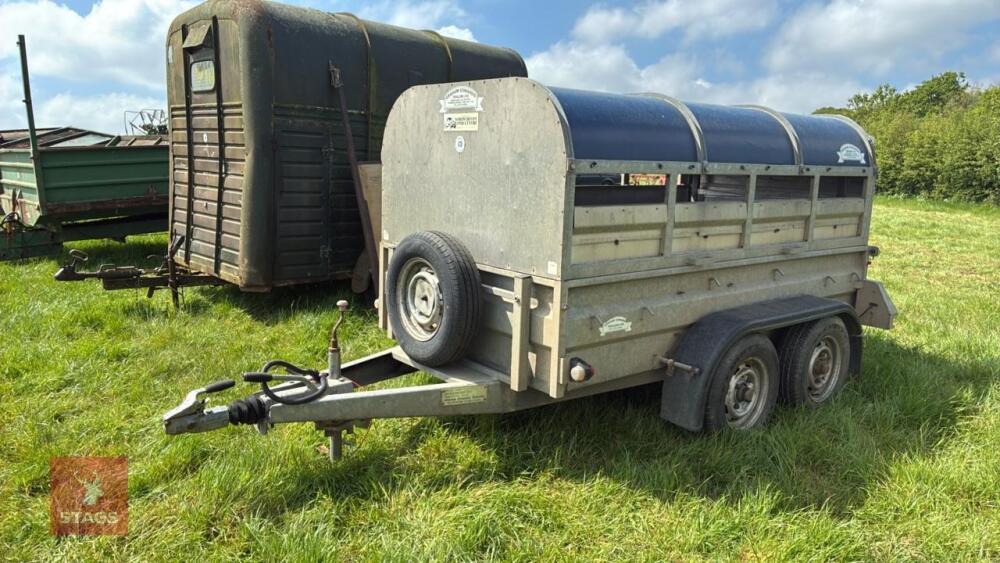 GRAHAM EDWARDS GP84DB LIVESTOCK TRAILER