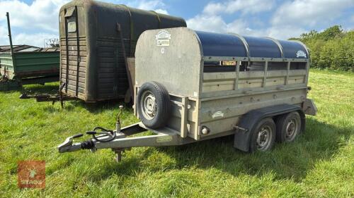 GRAHAM EDWARDS GP84DB LIVESTOCK TRAILER