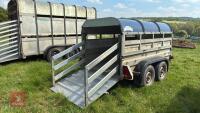 GRAHAM EDWARDS GP84DB LIVESTOCK TRAILER - 19