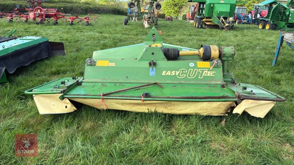 2008 KRONE EASY-CUT 28 CV MOWER CONDITIONER