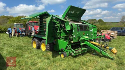 2008 JOHN DEERE 678 WRAPPER BALER COMBI