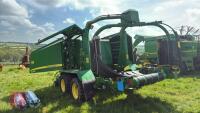 2008 JOHN DEERE 678 WRAPPER BALER COMBI - 21