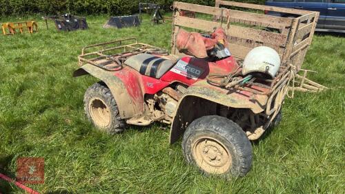 HONDA BIGRED 300CC 4WD ATV