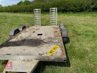 12' BEAVERTAIL CAR/FLAT TRAILER - 4