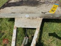 12' BEAVERTAIL CAR/FLAT TRAILER - 5