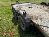 12' BEAVERTAIL CAR/FLAT TRAILER - 11