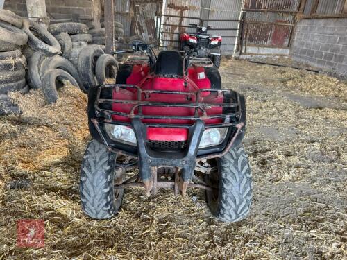 2007 HONDA 350CC 2WD ATV