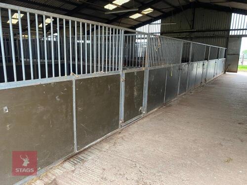 10 GALVANISED STABLES