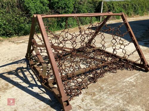 16' FOLDING CHAIN HARROWS