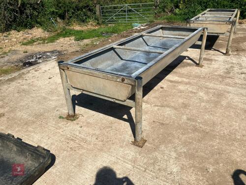FREESTANDING CATTLE BEEF TROUGH