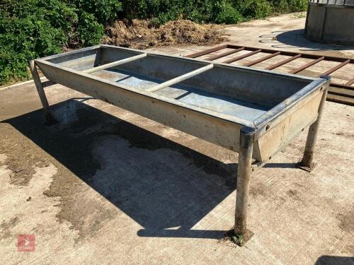FREESTANDING CATTLE BEEF TROUGH