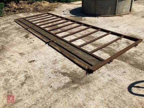 15' CATTLE FEED BARRIER