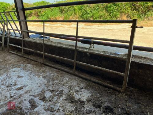GALVANISED 14' YARD GATE