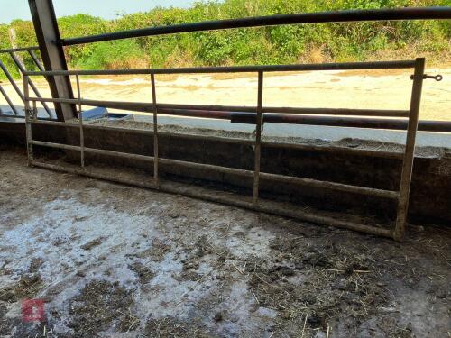 GALVANISED 14' YARD GATE