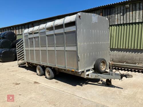 2003 IFOR WILLIAMS 14' TWIN AXLE TRAILER
