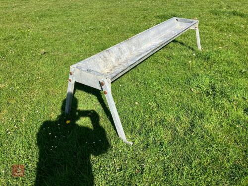 FREESTANDING CATTLE FEED TROUGH