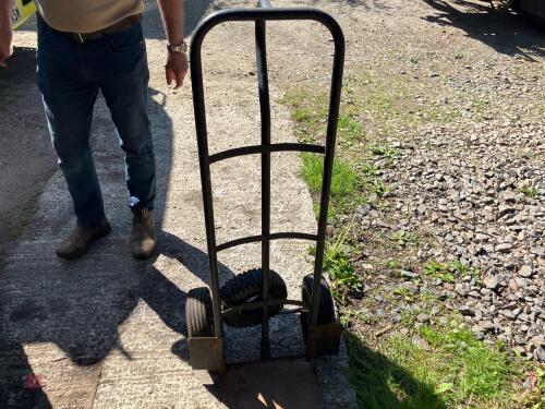SACK TRUCK C/W SPARE TYRE