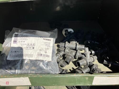 LARGE QTY OF BLACK 'T' JOINERS