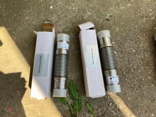 2 STAINLESS STEEL FLEXIBLE JOINERS