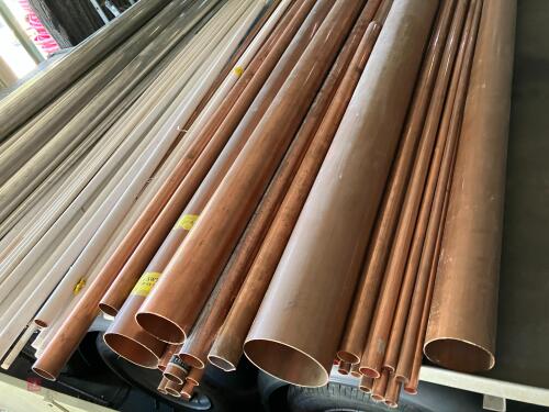 78 LENGTHS OF COPPER PIPE