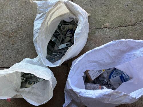 3 BAGS OF WIRE TENSIONERS & FIXINGS