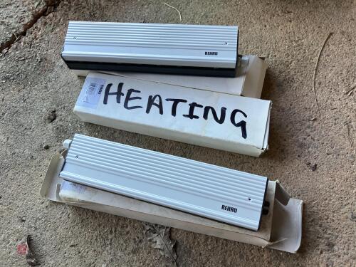 3 REHAU HEATERS