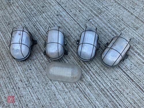 4 BULK HEAD LIGHTS