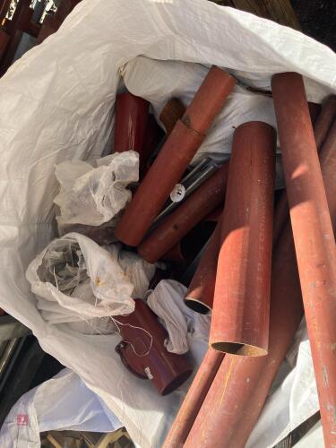 DUMPY BAG OF STEEL PIPE FITTINGS