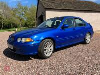 2002 MG ZS 16V CAR - 2
