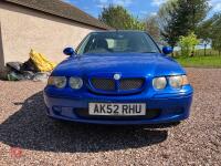 2002 MG ZS 16V CAR - 4