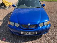 2002 MG ZS 16V CAR - 6