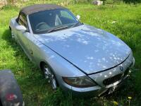 2003 BMW Z4 CONVERTIBLE CAR