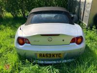 2003 BMW Z4 CONVERTIBLE CAR - 16
