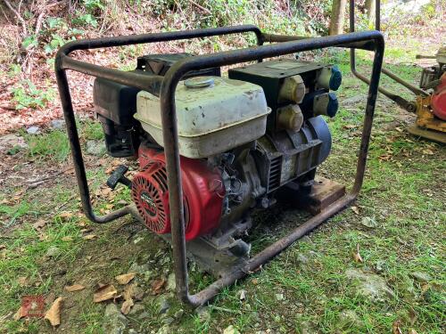 HONDA 3.5KVA DUAL VOLTAGE GENERATOR