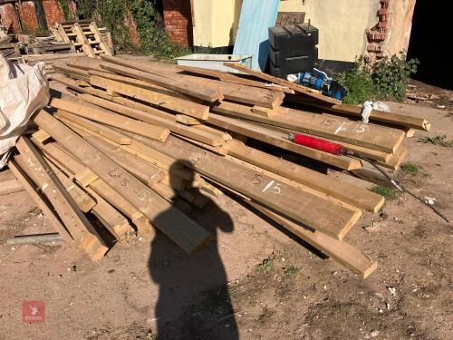 QUANTITY OF TIMBER JOISTS (15)
