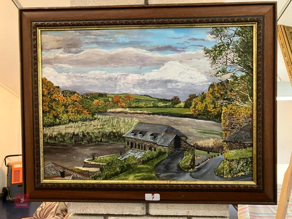 VIEW OF THE WORKSHOP AT COTEHELE HOUSE