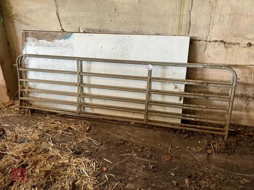 2 GALVANISED 10' HURDLES (1)