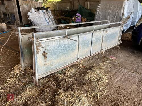 2 X 3.2M GALVANISED RACE HURDLES (5)
