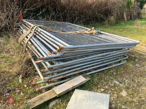 10 HERRAS FENCING PANELS
