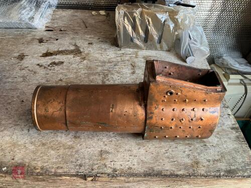 COPPER BOILER FOR A LOCOMOTIVE
