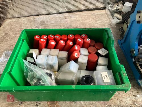 BOX OF MILLING MACHINE COLLETS