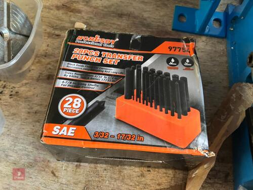 HORNUSDY 28 PIECE TRANSFER PUNCH SET