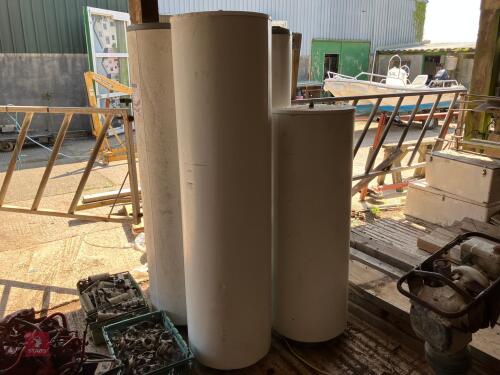 4 HOT WATER TANKS