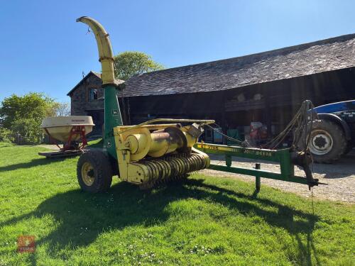 1989 JOHN DEERE TRAILED FORAGE HAVESTER