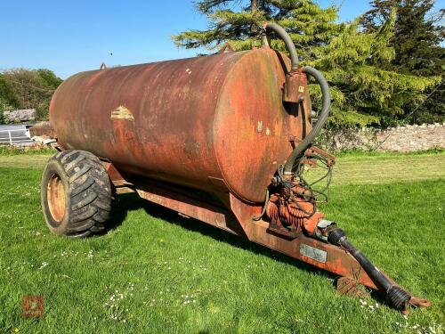 1995 STAR 2000 GALLON SLURRY TANKER