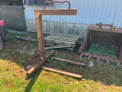 1978 HIAB FOGO CRANE PALLET FORKS