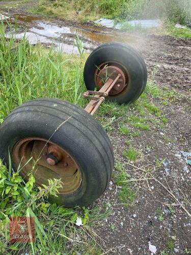 TRAILER AXLE (S/R)
